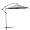 Patio Umbrellas - 9.5 Ft. Offset Ez Adjustable Roll-up Umbrella - Khaki