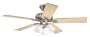 Hunter 23965 The Westlake 52-Inch 5-Blade Ceiling Fan with Maple/Cherry Blades, Brushed Nickel