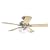 Hunter 23965 The Westlake 52-Inch 5-Blade Ceiling Fan with Maple/Cherry Blades, Brushed Nickel