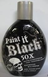 Paint It Black 50X BRONZER Tanning Lotion - lot of 2