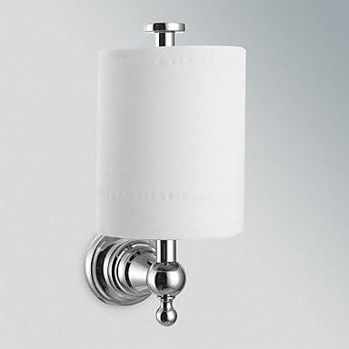 Juan Chrome Finish Bathroom Accessories Brass Toile Paper Rack with Cover