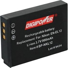 DigiPower BP-NKL12 Nikon EN-EL12 Battery