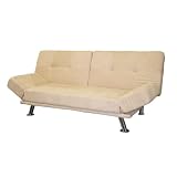 ORE International R8118CAM Futon Sofa Bed Camel Color