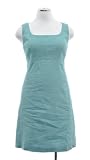 Anne Klein Sea Glass Linen Blend Versatile Sleeveless A-Line Dress