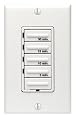 Leviton 612-6230M-W Decora 30-15-10-5 Preset Minute Electronic Timer White