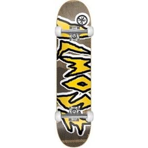 Buy Almost Shark Bite Skateboard - 7.8 Green Yellow w Raw Trucks and Wheels
