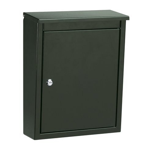 Architectural Mailboxes Soho Wall Mailbox, Black
