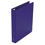 Wilson Jones (W368-14NBL) 3-Ring Binder, 1-Inch Rings, 11 inches x 8 1/2 inches, Dark Blue