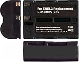 Battery for Nikon EN-EL3 ENEL3 D50 D70 D70S D100 GB