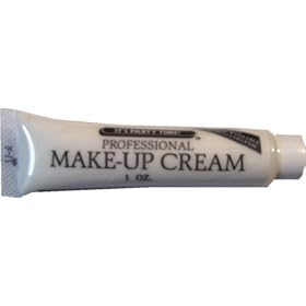 Makeup White Cream Tube Face Paint Professional Theatrical Halloween Costume Accessory