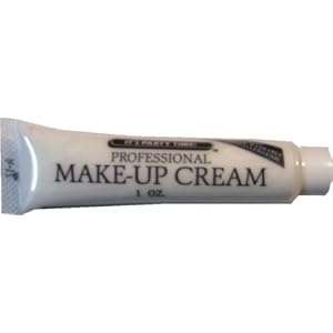 Makeup White Cream Tube Face Paint Professional Theatrical Halloween Costume Accessory