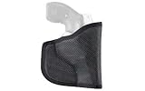 DESANTIS N38 The Nemesis Pocket Holster Ambidextrous Black J-Frm/LCR/SP101 Nylon N38BJN3Z0
