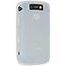 Amzer Silicone Skin Jelly Case for Blackberry 9550 Storm 2 (Lilly White) thumb