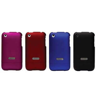 CaseCrown iPhone 3G 3GS Soft Polycarbonate Glider Slim Fit Case - (4 Colors)