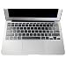 Bluecell Clear Color Ultra Thin TPU Soft keyboard Cover Skin for Macbook Air 11.6'' 11'' + Bluecell Cable Tie