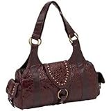 EmbassyTM Genuine Leather Burgundy Purse
