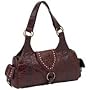 Embassy Solid Genuine Leather Burgundy Purse