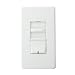 Leviton AWSMT-7DW Renoir II Preset Slide Dimmer, Ballast 0-10V, Thin Heat Sink, Narrow, 16A, White