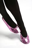 Ladies 1 Pair Rollasole Wear It Pink Rollable Shoes to Keep in Your Handbag, Car or Office Desk