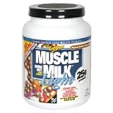 CytoSport Muscle Milk Light Lower Calorie Lean Muscle Drink Mix, Peanut Butter Chocolate 1.65 lbs