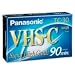 VHS Video Tape,For Compact C Camcorders,30-90 Min Recording (PANNVTC30AHC) Qty-2