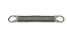Liftall 3T210X12 Wire Mesh Sling, Triangle/Triangle, 3" x 12
