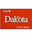 Read 2002 DODGE DAKOTA Owners Manual User Guide Details 2002 DODGE DAKOTA Owners Manual User Guide