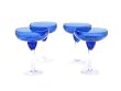 Certified International Cobalt Bubble 12-ounce Margarita ,Set of 4