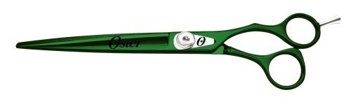 Oster Titanium 7-Inch Straight Scissor, Green