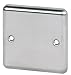 Read LEGRAND Single Gang Brushed Stainless Steel Blanking Plate 1G *** FREE UK DELIVERY *** LEGRAND Chrome Single Socket Blank Plate Synergy Range High Quality Branded Stock Brushed Stainless Steel curved radius finish Manufacturer Reference: 7330 95 Details LEGRAND Single Gang Brushed Stainless Steel Blanking Plate 1G *** FREE UK DELIVERY *** LEGRAND Chrome Single Socket Blank Plate Synergy Range High Quality Branded Stock Brushed Stainless Steel curved radius finish Manufacturer Reference: 7330 95