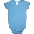 BabyLuxe YogaColors 4001 Infant Baby Rib Short Sleeve Bodysuit - Many Colors Available!
