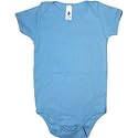 American Apparel 4001 Infant Baby Rib Short Sleeve Bodysuit - Many Colors Available!