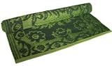 Plastic floormat 2x3 feet green