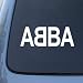 ABBA - Vinyl Car Decal Sticker #A1574 | Vinyl Color: White
