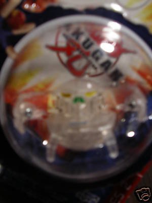 Childrens Toyshop  Third Party New : Bakugan Battle Brawlers Booster Pack CLEAR TRANSLUCENT TERRORCLAW * 450G *