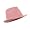 Cotton Light Pink Fedora