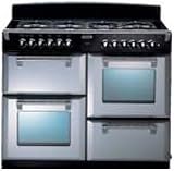 Richmond 110 Dual Fuel Range Cooker c/w 7 Burner Gas Hob *Needs A 60mm Gap At The Sides To Allow The Door To Open* White (Richmond1100DF_WH)