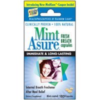 Mint Asure fresh breath capsules - 160 ea