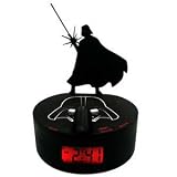 Réveil dark vador projection ombre star wars, cadeau star wars