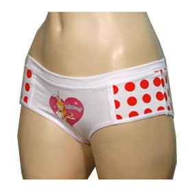 MaMia Gold Intimates Cute Playful Dotted Bikini Boyshort Panties