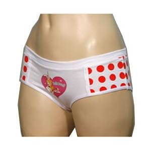 Buy MaMia Gold Intimates Cute Playful Dotted Bikini Boyshort Panties by MaMia Gold