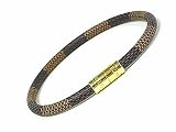 (ルイヴィトン)LOUIS VUITTON ダミエ エベヌキャンバス ブレスレット[ブラスレ キープ イット] M6608D 21 並行輸入品 ルイ・ヴィトン ブレス