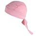 NEW CHIC PINK, SEWN - MOLDED BANDANA BANDANNA, PIRATE BIKER SKULL HAT CAP, HEAD SCARF
