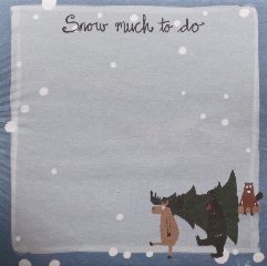 "Snow Much To DO" Sticky Notes by Hatley