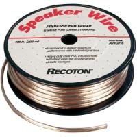 Click here to buy Recoton SWR16100 Digital Audio Speaker Wire, 16 AWG, (100 feet) by Recoton.
