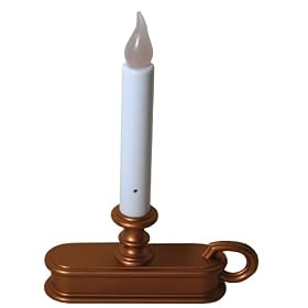 Good Tidings 0190002 LED Single-Tier Window Candle with Light Sensor