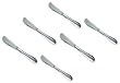 Stainless Steel Butter Spreaders, Set of 6