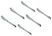 Stainless Steel Butter Spreaders, Set of 6