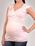 A Pea in the Pod Collection: Velvet Sleeveless V-neck Ruched Maternity T Shirt