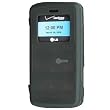 LG enV2 VX-9100 Silicone Rubber Skin Case Cover Black